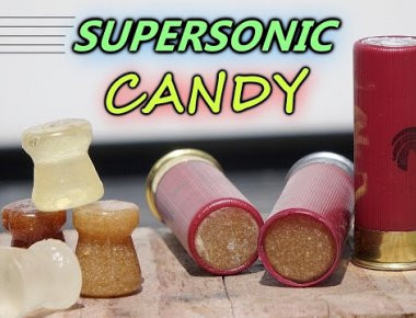 Φοβερό: Μονόβολα από καραμέλα! (βίντεο)